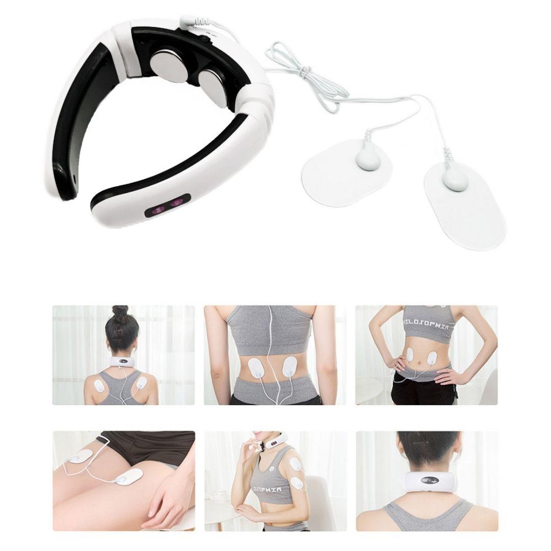 Massageador Pescoço - Massageador Cervical  c/ Eletrodo
