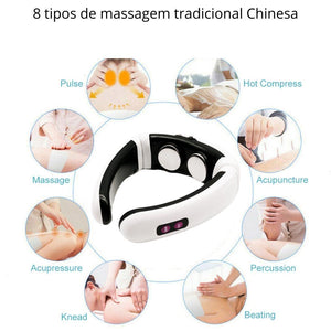 Massageador Pescoço - Massageador Cervical  c/ Eletrodo